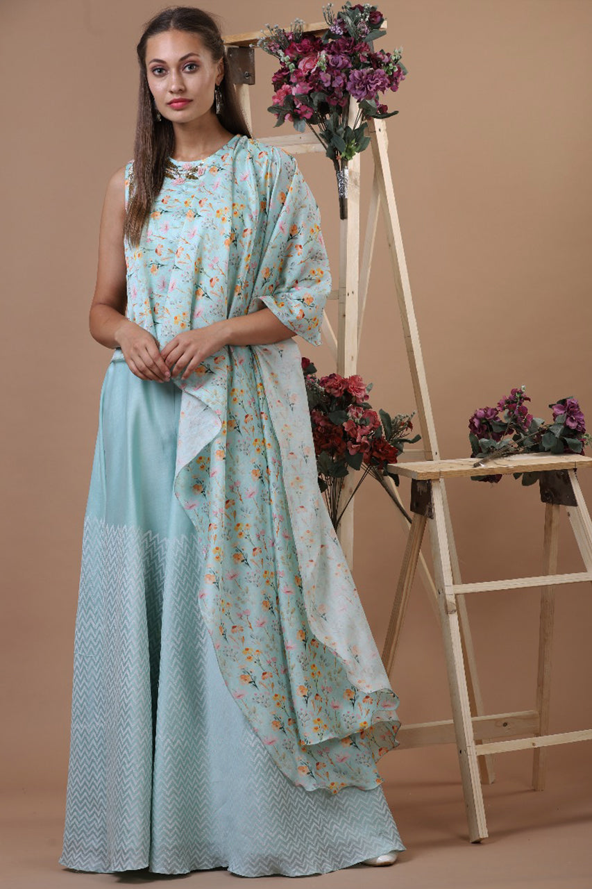 AQUA JUMPSUIT