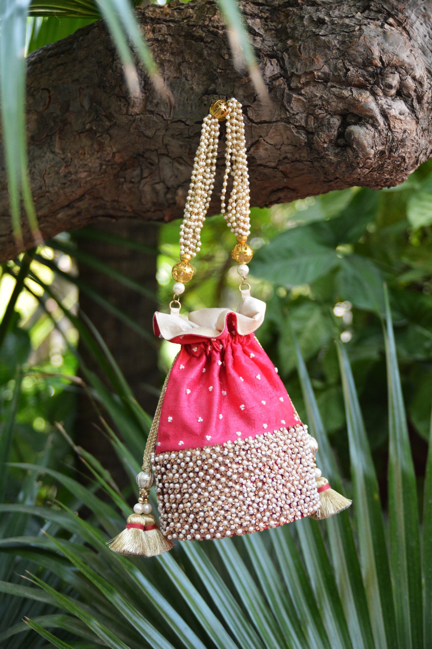 Hand Embroidered Potli